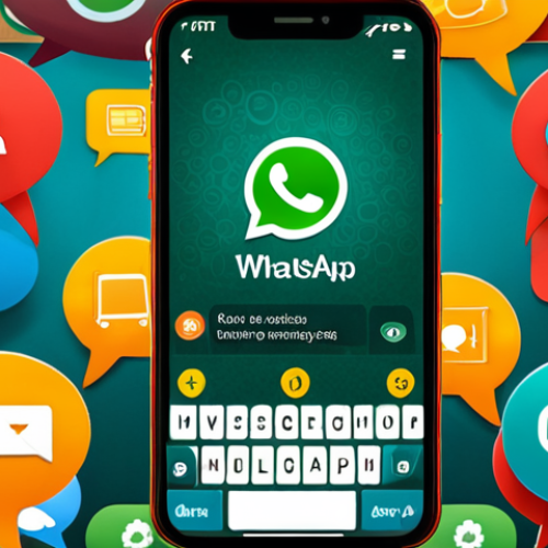 Home 4 **
Prompt: A vibrant illustration showcasing various messaging apps (WhatsApp, Messenger, Telegram) on a smartphone screen. Bengali text bubbles indicate conversations. Focus on conveying connectivity and ease of communication. Consider warm, inviting colors.
**
